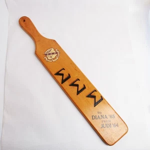 Vintage 1965 Northern IL University Fraternity Paddle Sigma Beta Alpha Chapter - Bild 1 von 10