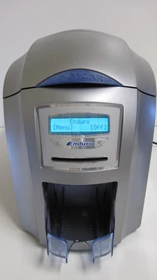 Magicard Enduro STD Color ID Card Printer w/ A/C Power, USB Cable & 10 Cards - Image 1 of 4