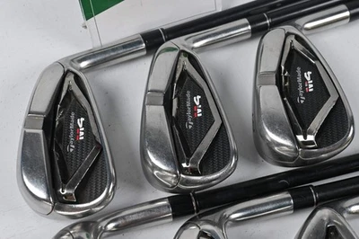 Taylormade M4 Irons / 6-PW+SW / Regular Flex Fujikura Atmos Red 6 Shafts - Image 1 of 4
