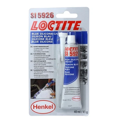 HENKEL PROFI Loctite SI 5926 Silikon Flächendichtung | 40ml Blau | Flexibel | NEU