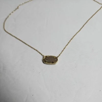 Colar pingente corrente folheado a ouro Kendra Scott  - Imagem 1 de 4