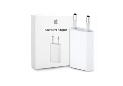 Cargador Apple 5W Original USB power adapter  MD813 para Iphone 5 5s 6 7 8 iPod - Imagen 1 de 3