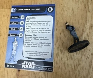 Star Wars Miniatures Legacy Of The Force Moff Nyna Calixte 27/60 Rare - Picture 1 of 1