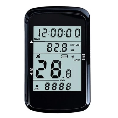 Bicycle Wireless GPS Computer with 2 4 Inch Speedometer Odometer Screen - Image 1 of 4