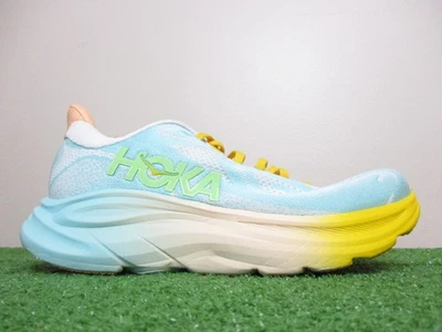 Zapatos para mujer Hoka One One Clifton 10 9,5 medianos B azul blanco chispa 1162031 BPRK Foto 1 de 4