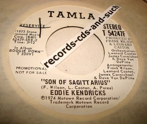 Eddie Kendricks–Son Of Sagittaris-TAMLA 54247F WHITE LABEL STEREO/MONO NM 45 - Bild 1 von 2