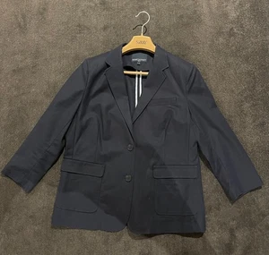 Womens Navy Blue Sportscraft Blazer - Size 18 - Picture 1 of 3