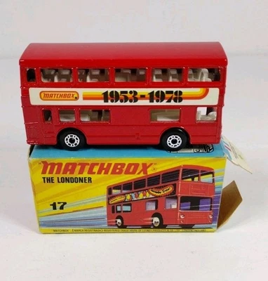 Matchbox Superfast No. 17 1/64 The Londoner  With Box Torn Flap 1953-1978 - Image 1 of 4