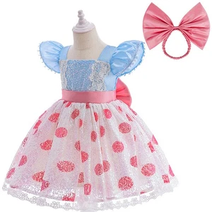 Kids Toy Story 4 Bo Peep Dress Costume Roleplay Accessories Dress Tutu Dress - Picture 1 of 5