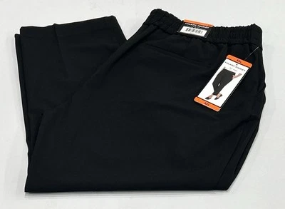 Pantalones al tobillo para mujer Hilary Radley, negros, talla XXL Foto 1 de 4