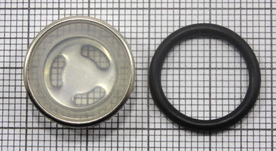 Sight Glass 18mm Ø Brake Master Cylinder Brake Pump Eye - Motorcycle - Image 1 of 3