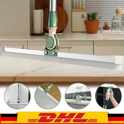 Wasserschieber Gummischieber Wasserabzieher Bodenabzieher Bodenwischer mit Stiel - Bild 1 von 4