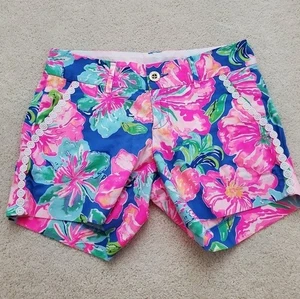 Lilly Pulitzer Callahan Shorts in Jungle Utopia Gr.0 - Bild 1 von 8
