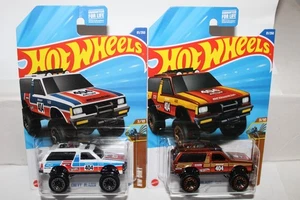 HOT WHEELS Chevy Blazer 4x4 HW Dirt White and Brown Variations 2er Set - Bild 1 von 3