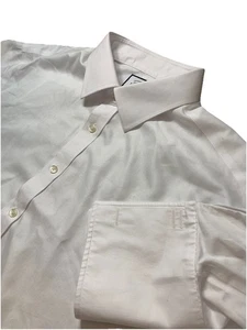 Charles Tyrwhitt White Dress Shirt Mens 18 37 2XL Classic French Cuffs Wedding - Picture 1 of 9