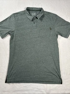 Outdoor Research Polo Shirt Mens Large Green Pocket Outdoor Hiking Polycotton - Picture 1 of 9