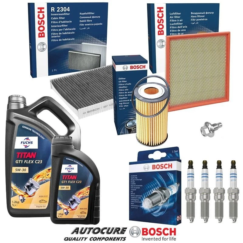 FITS VAUXHALL ASTRA (J) 1.6 GTC TURBO MK6 FULL BOSCH SERVICE KIT [2011 - ] - Image 1 of 1