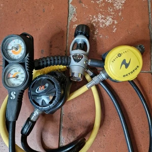 Brújula Aqualung Titan Lx Regulador DIN Pulpo Medidor de Alta Presión y Profundidad - Imagen 1 de 17