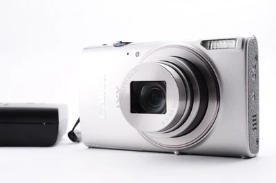 Canon IXY 650 Silver (PowerShot ELPH 360 HS / IXUS 285HS) eccellente + 5 Y2838 - Immagine 1 di 4