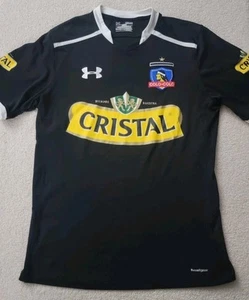 Under Armour Colo-Colo 2014 schwarz Auswärts Fußball Fußball Trikot Herren Größe Medium " - Bild 1 von 8