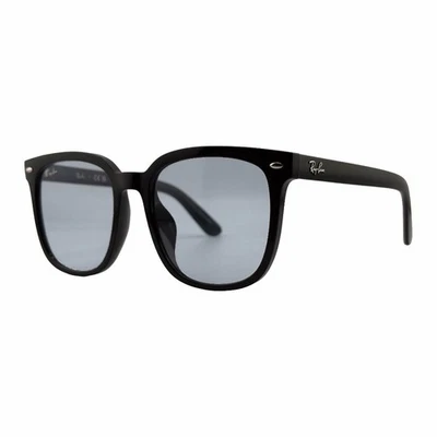 Gafas de sol Ray-Ban RB4401D negro/azul claro de gran tamaño 57 mm 20 mm 150 mm-601/72 Foto 1 de 4