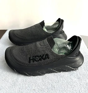 Hoka One One Unisex Restore TC Gr. US M 12 & W 13 BBLC 1134532 Slipper SCHWARZ - Bild 1 von 11