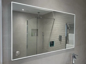 Pin Sharpe Illumination Mirror, Wave Switch, Heat Pad Technology New - Picture 1 of 6