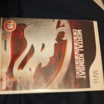 MORTAL KOMBAT ARMAGEDDON Nintendo Wii game with manual - Image 1 of 3