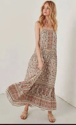 Maxi Vestido Spell & The Gypsy Jasmine con Tirantes XS Foto 1 de 4