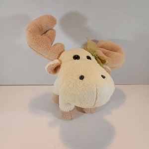 Chosun Elch Elch Rentier Plüsch weiß 9 Zoll großer Kopf Weihnachten Urlaub Stofftier - Bild 1 von 8