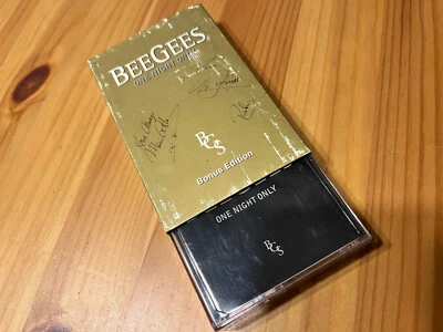 Bee Gees One Night Only  Bonus Edition Slipcase Cassette Tape (Polydor 1999) - Image 1 of 4