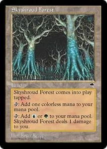 MTG - SKYSHROUD FOREST - Tempest (R) - Picture 1 of 1