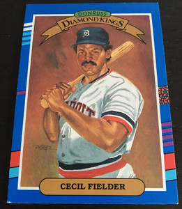 Cecil Fielder - 1991 Donruss - Diamond Kings - #3