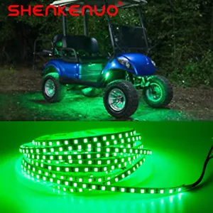 GREEN LED 4 Wheeler ATV Underglow 12v Custom LED Neon Accent Lighting 1'Quad UTV - Imagen 1 de 12