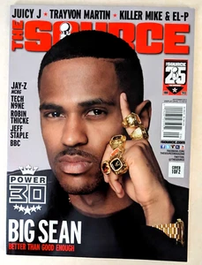 The Source Magazine #259 Sept 2013 Big Sean Juicy J Killer Mike Jay-Z N9ne Thick - Foto 1 di 3