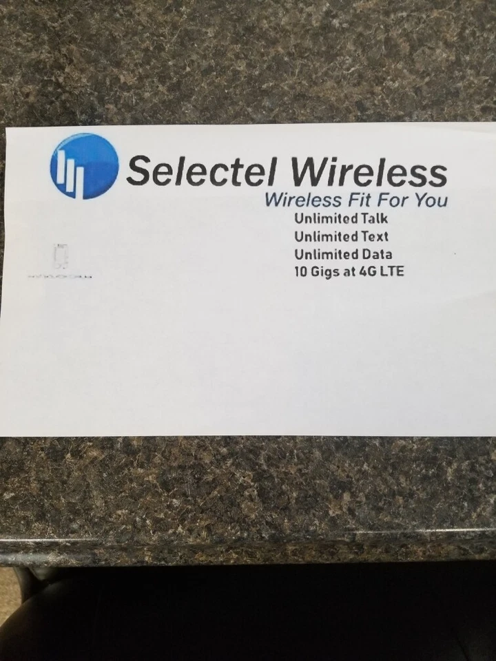 Selectel Wireless $60/Month Refill Pin,Unlimited Talk, Text, & 60GB of Data! - Image 1 of 1