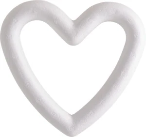 Styropor-Herzrahmen, 20 cm - Bild 1 von 3