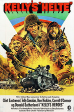 Kelly's Heroes Version B Movie Poster 13x19 inches