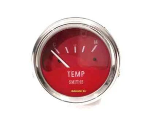 2" / 52mm Electrical CH Temperature Red Chrome - Picture 1 of 4