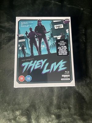 They Live 4-Disc Limited Collector's Edition 4K UHD Boxset DigiBook; Region B UK - Image 1 of 3