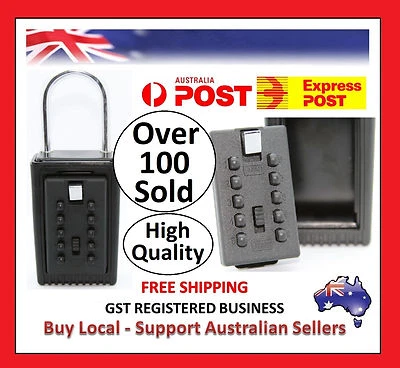 SURF LOCK BUTTON KEY SAFE BOX STORAGE PADLOCK COMBINATION MTB CYCLING RUNNING  - image 1 of 4