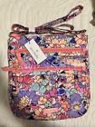  Disney Minnie Mouse Garden Party Triple Zip Hipster Bag by Vera Bradley - NWT