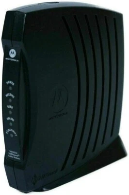 Motorola SURFboard Docsis 2.0 Cable Modem Black SB5101U - Image 1 of 4