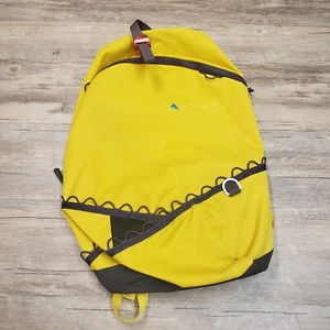 Klattermusen Bure 15L Backpack Yellow Climbing Outdoors Hiking - Picture 1 of 11