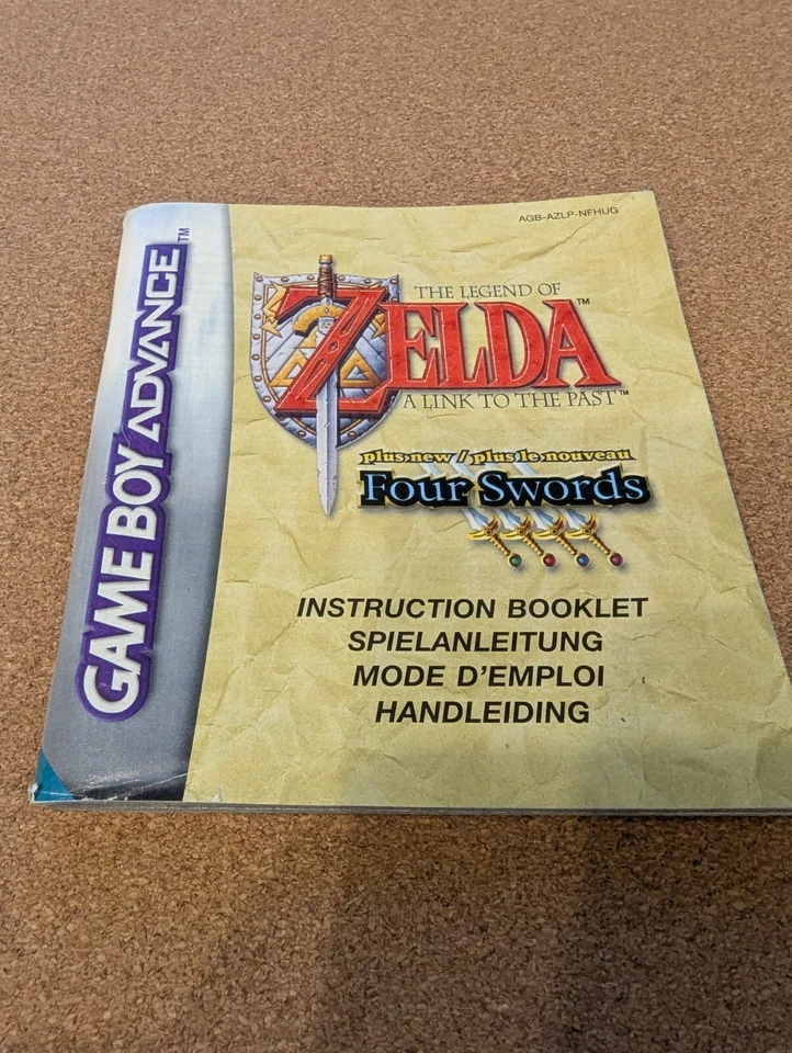 *Booklet Only* Legend of Zelda A Link To The Past - Nintendo Game Boy Advance - Image 1 of 4