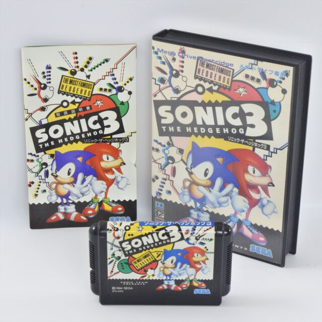 Gamescity Brasil - Sonic the Hedgehog 3, para Genesis (Mega Drive