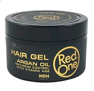 ( 16,22€ / L) 3 x Red One Argan Öl Haargel Maximum Control mit Vitamin A&E 450ml - Bild 1 von 3