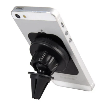 Universal Air Vent Magnetic Car Mount Holder for any iPhone Smart Phone (BLACK) - Image 1 of 4