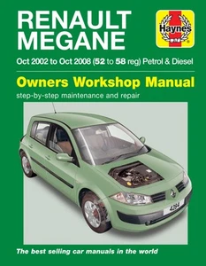 Renault Megane Petrol & Diesel (Oct 02 - 08) Haynes Repair Manual (Paperback) - Picture 1 of 11