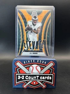 2025 Panini Mosaic - Elevate A.J. Brown #16 Mosaic Orange Prizm - Picture 1 of 2